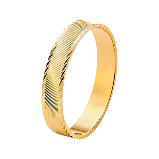 Aliança Ouro 4mm