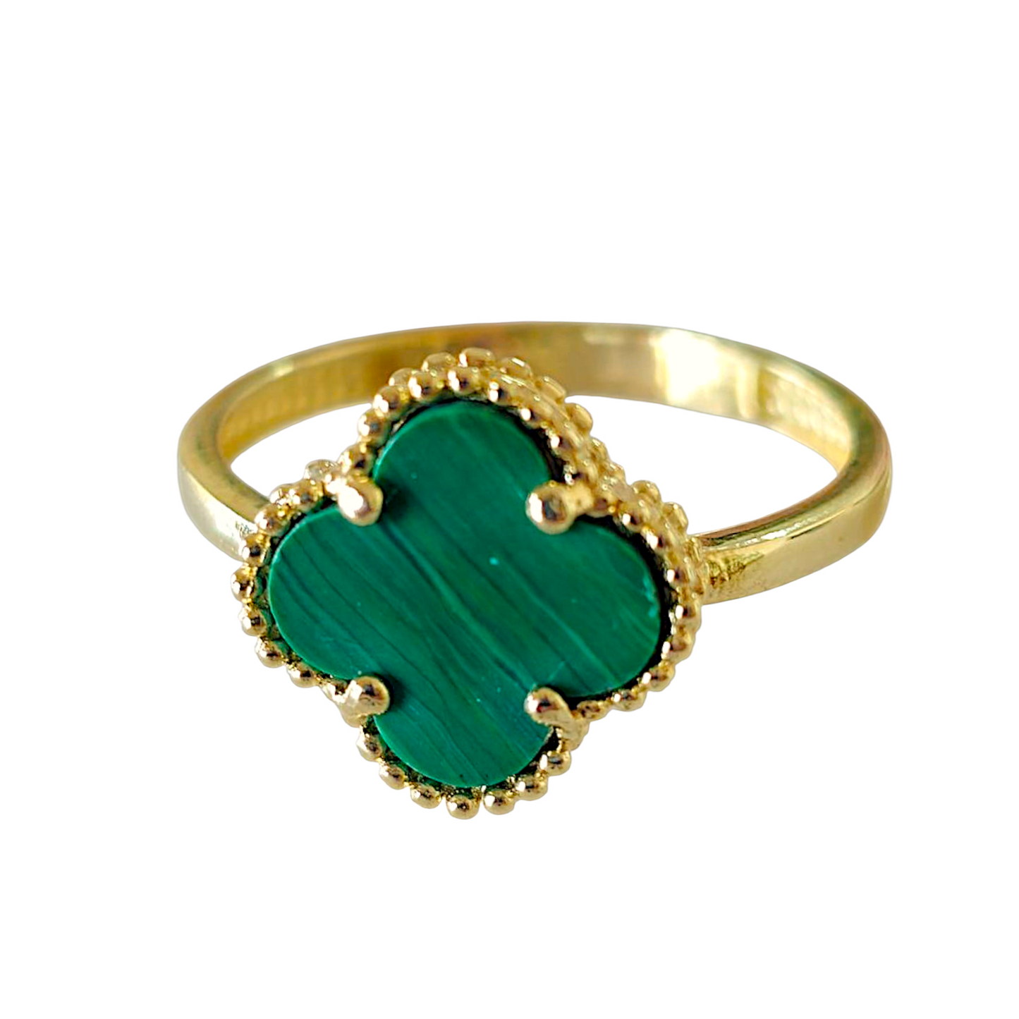 Anel Flor Ouro