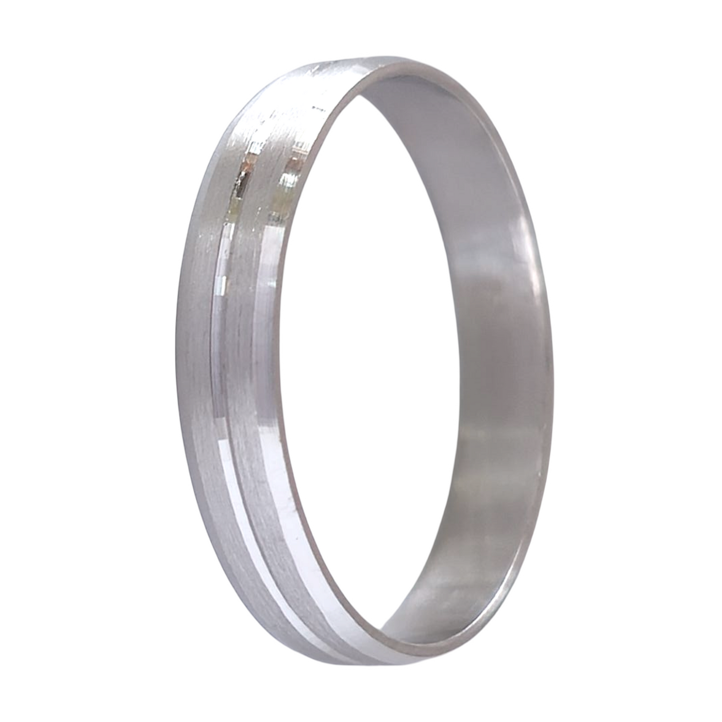 Aliança 4mm Prata