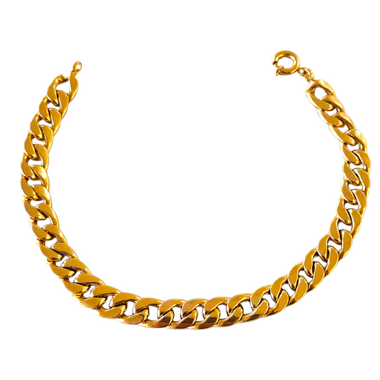 Pulseira Cubana Ouro