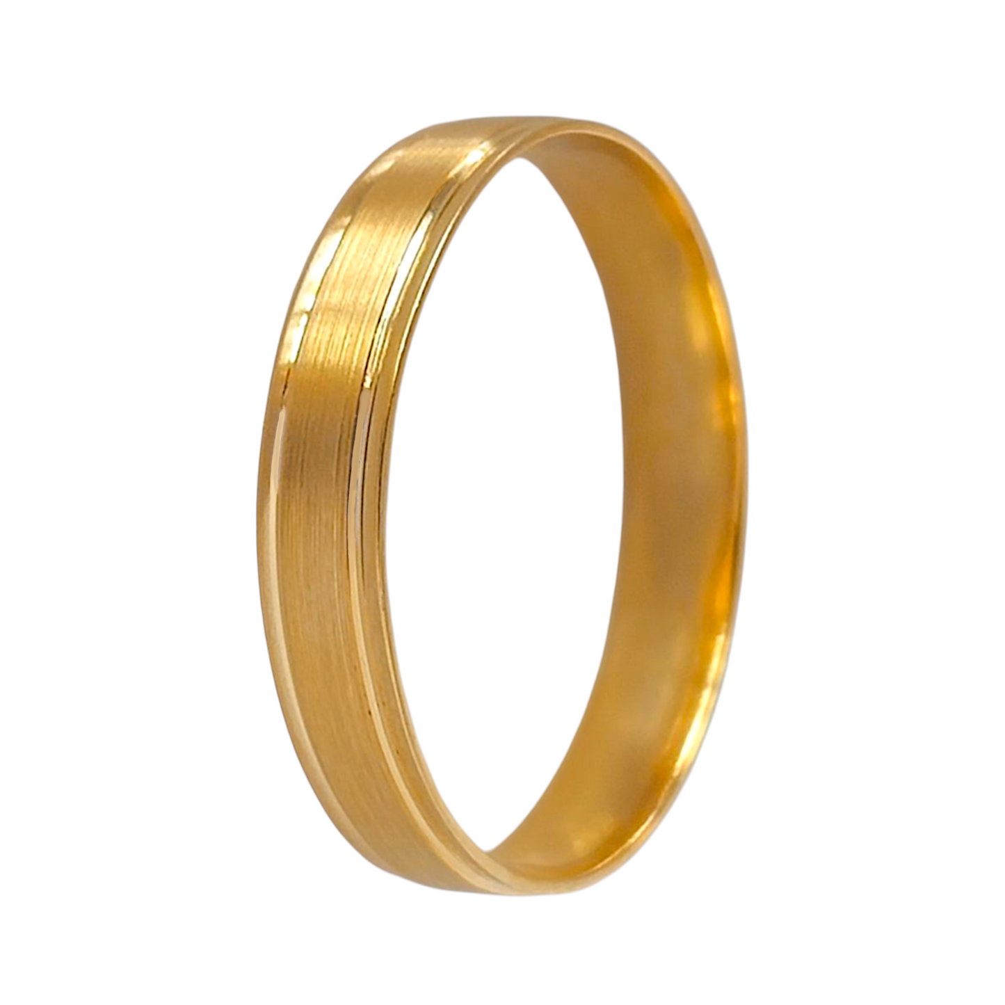 Aliança Ouro 4mm