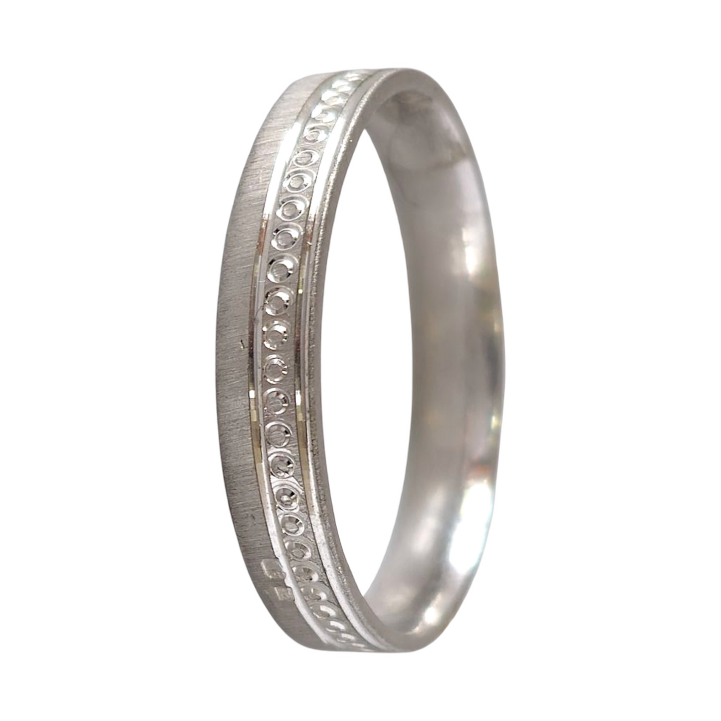 Aliança 4mm Prata