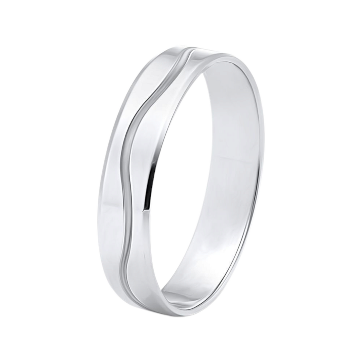 Aliança Ouro 4mm