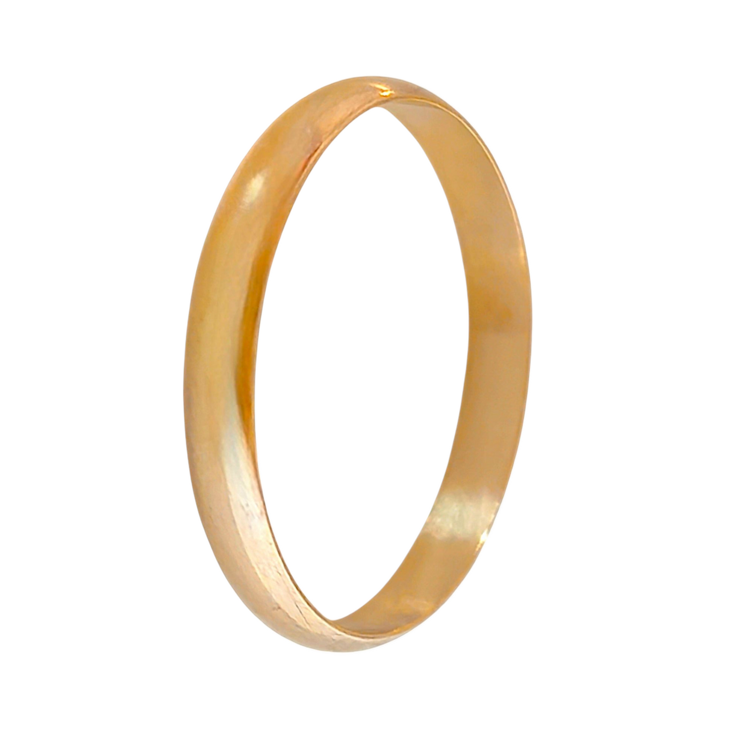 Aliança Meia Cana 3mm
