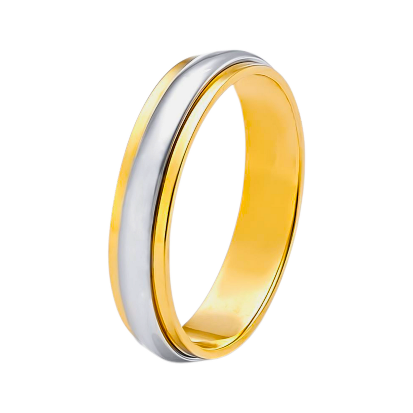 Aliança Ouro 4mm