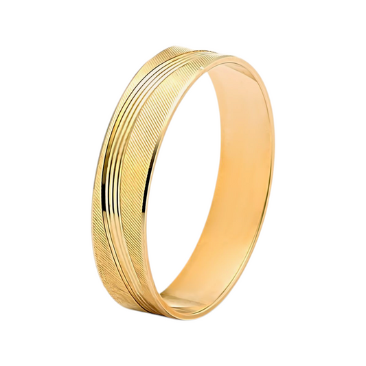 Aliança Ouro 5mm