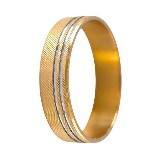Aliança Ouro 5mm