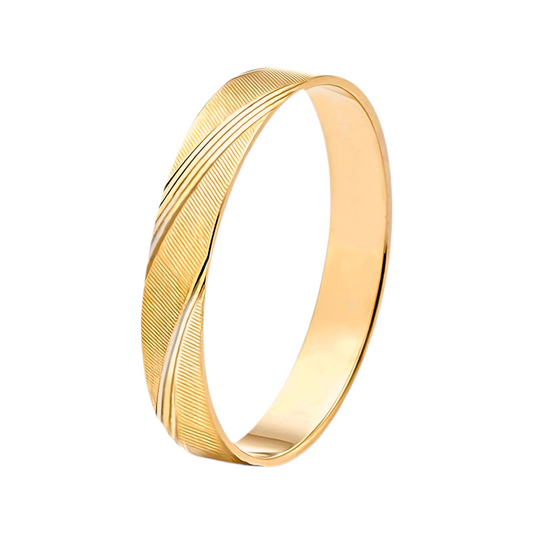 Aliança Ouro 4mm
