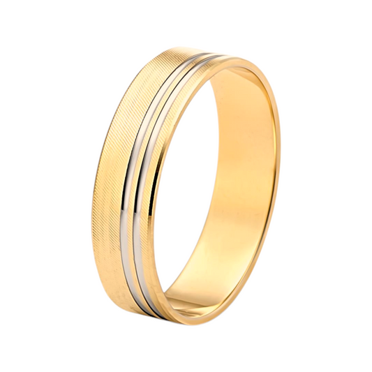 Aliança Ouro 5mm