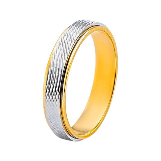 Aliança Ouro 4mm