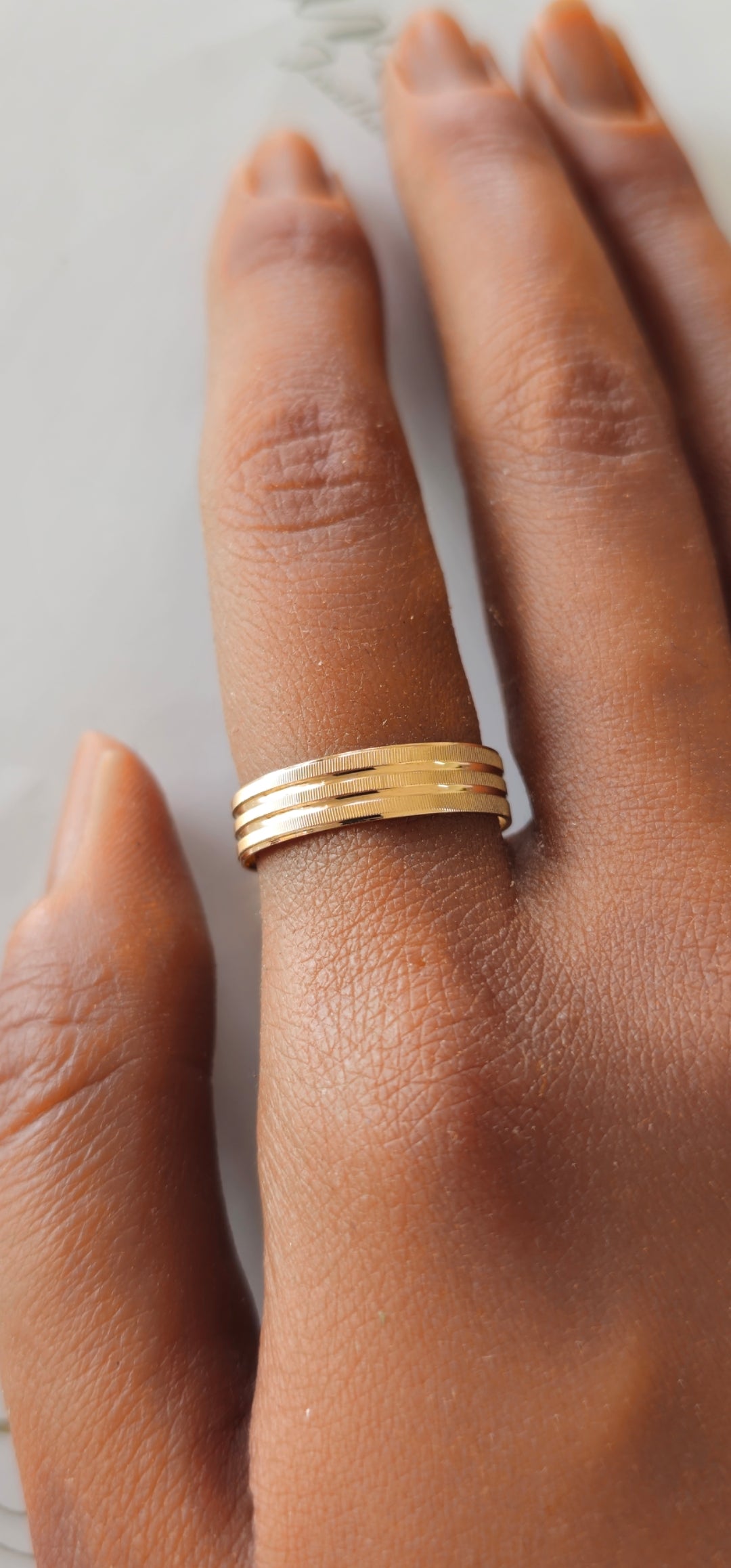 Aliança 5mm Ouro