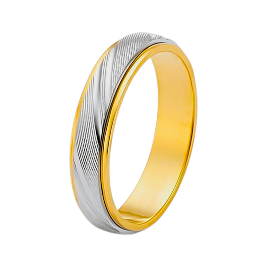 Aliança Ouro 4mm