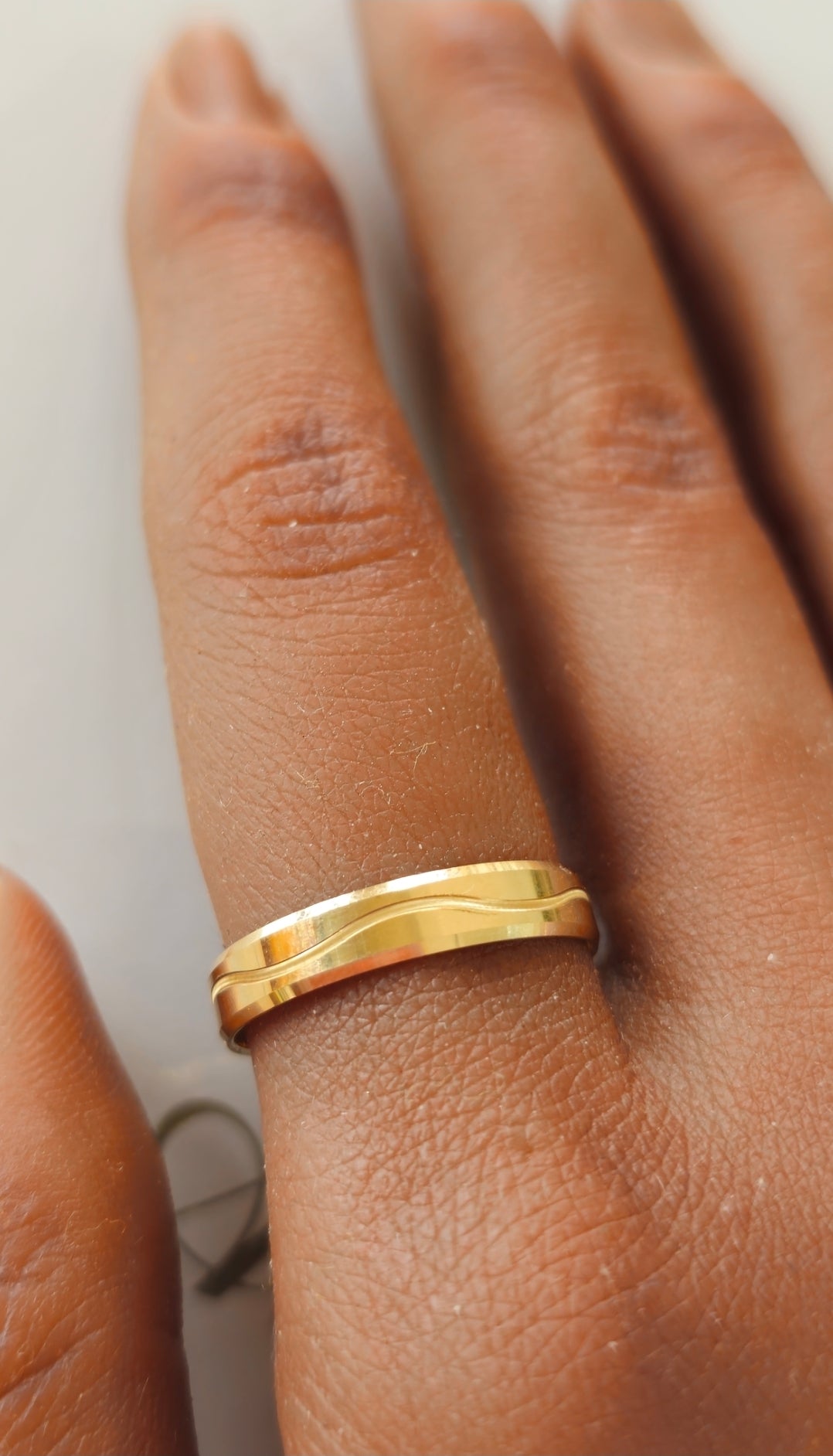 Aliança Ouro 4mm