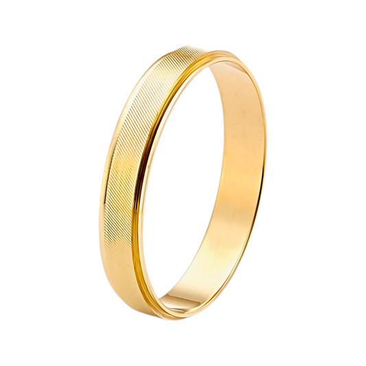 Aliança Ouro 4mm