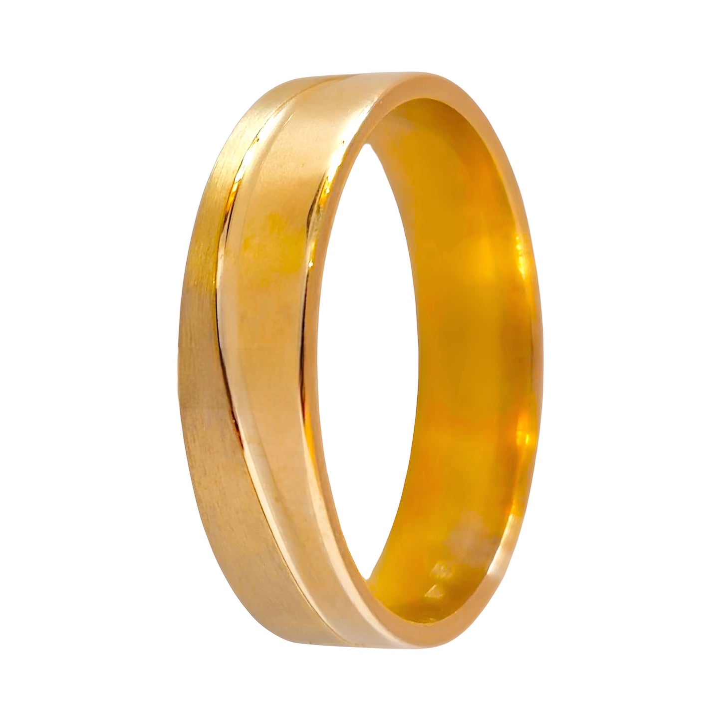 Aliança 5mm Ouro