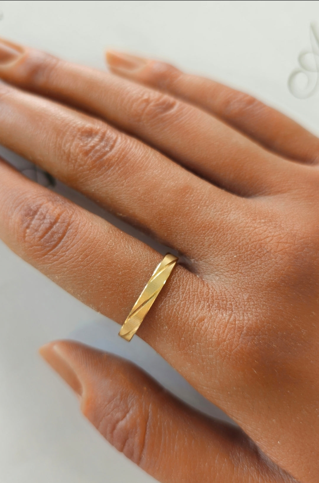 Aliança Ouro 3mm