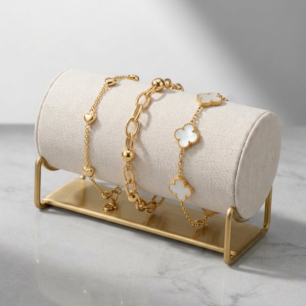 Pulseiras Ouro 9k Mulher - Aurus Jóias