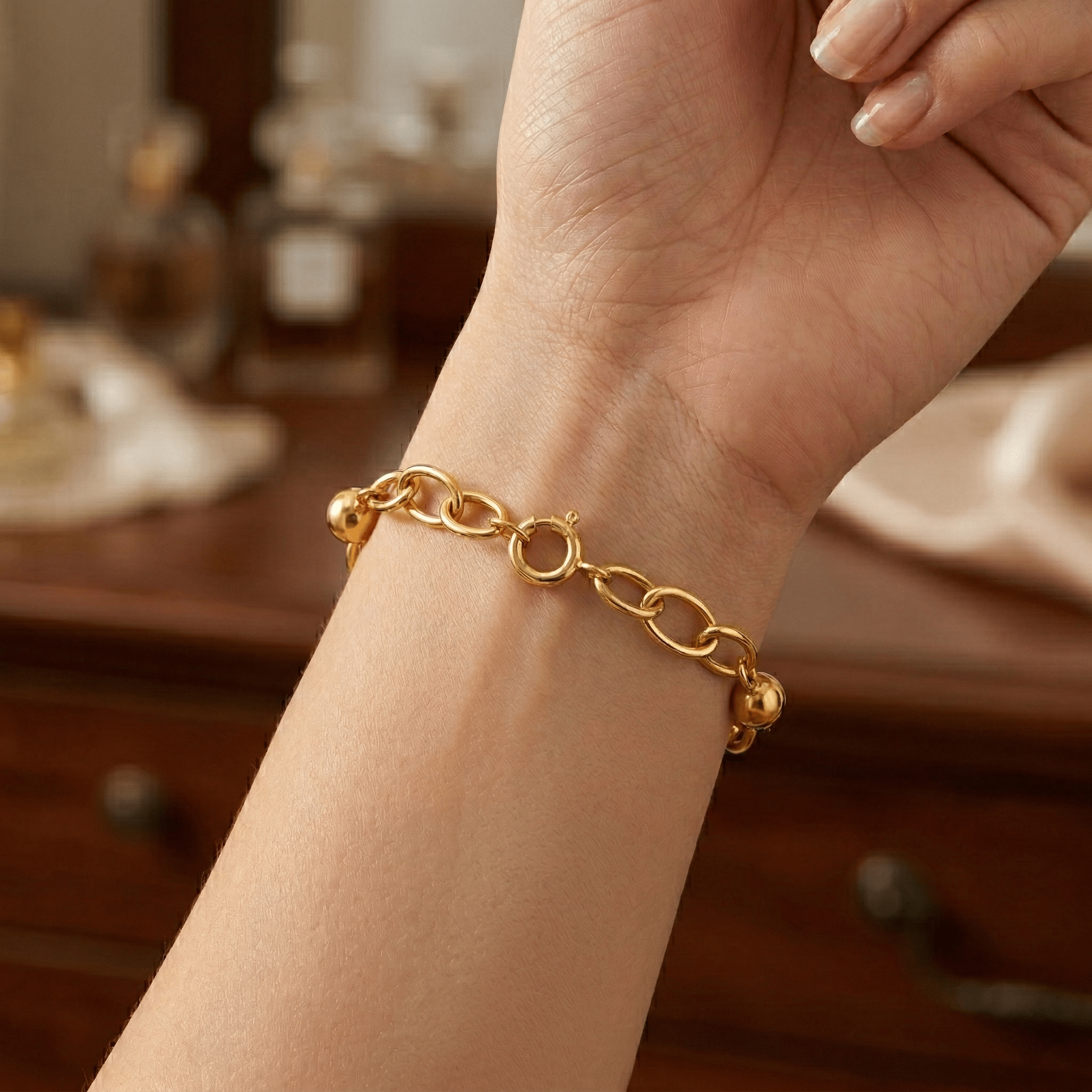 Pulseiras Ouro 9k Mulher - Aurus Jóias