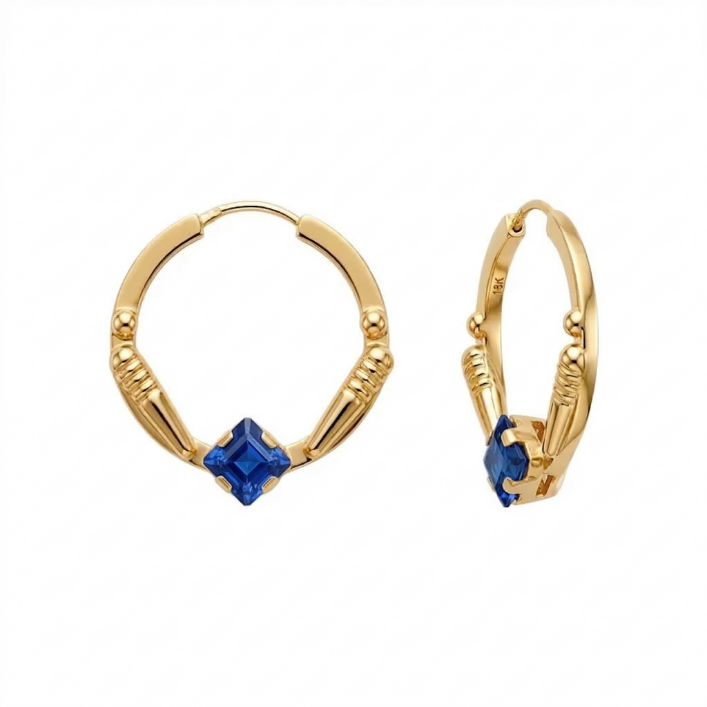 Boucles d'oreilles en or
