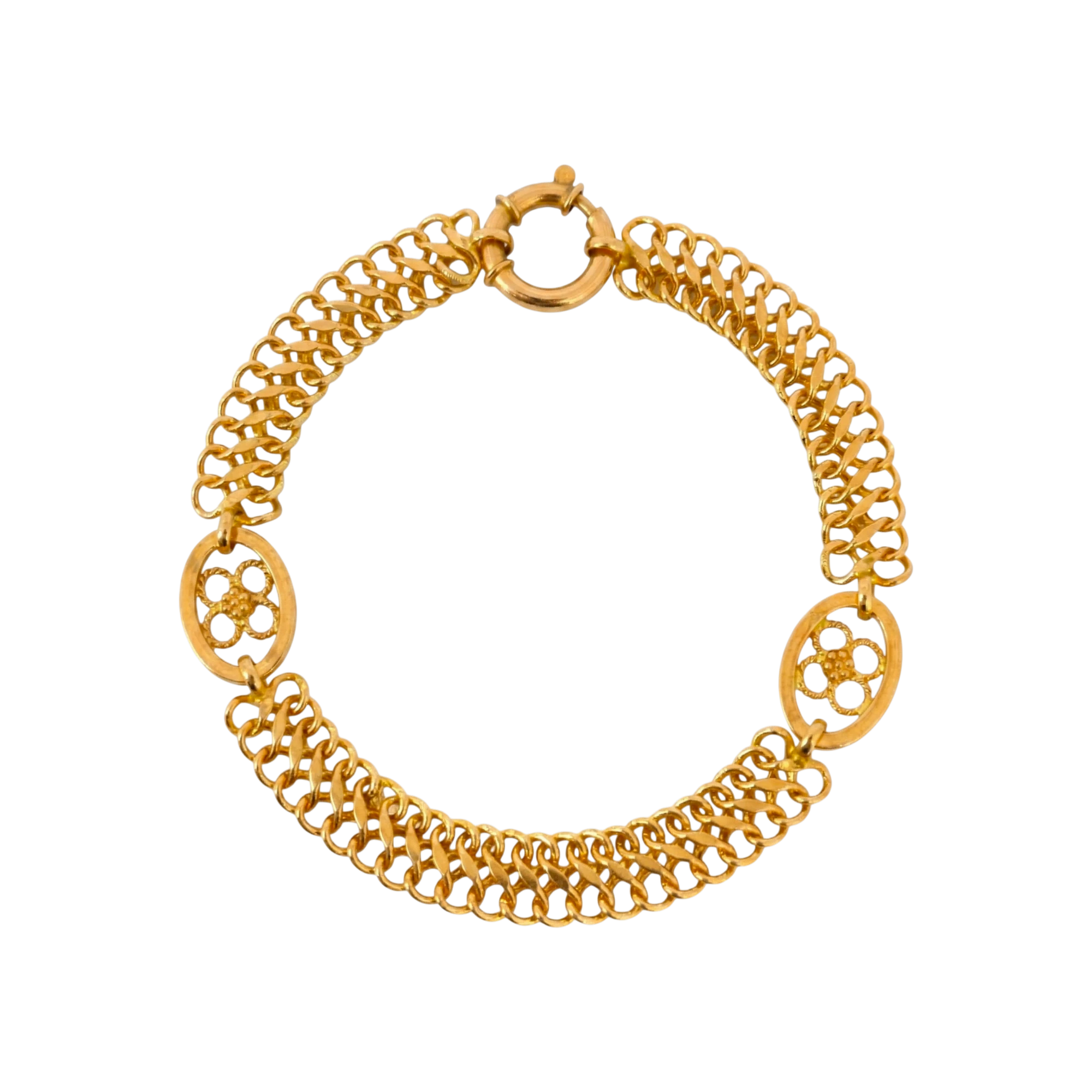 Gold Spine Bracelet