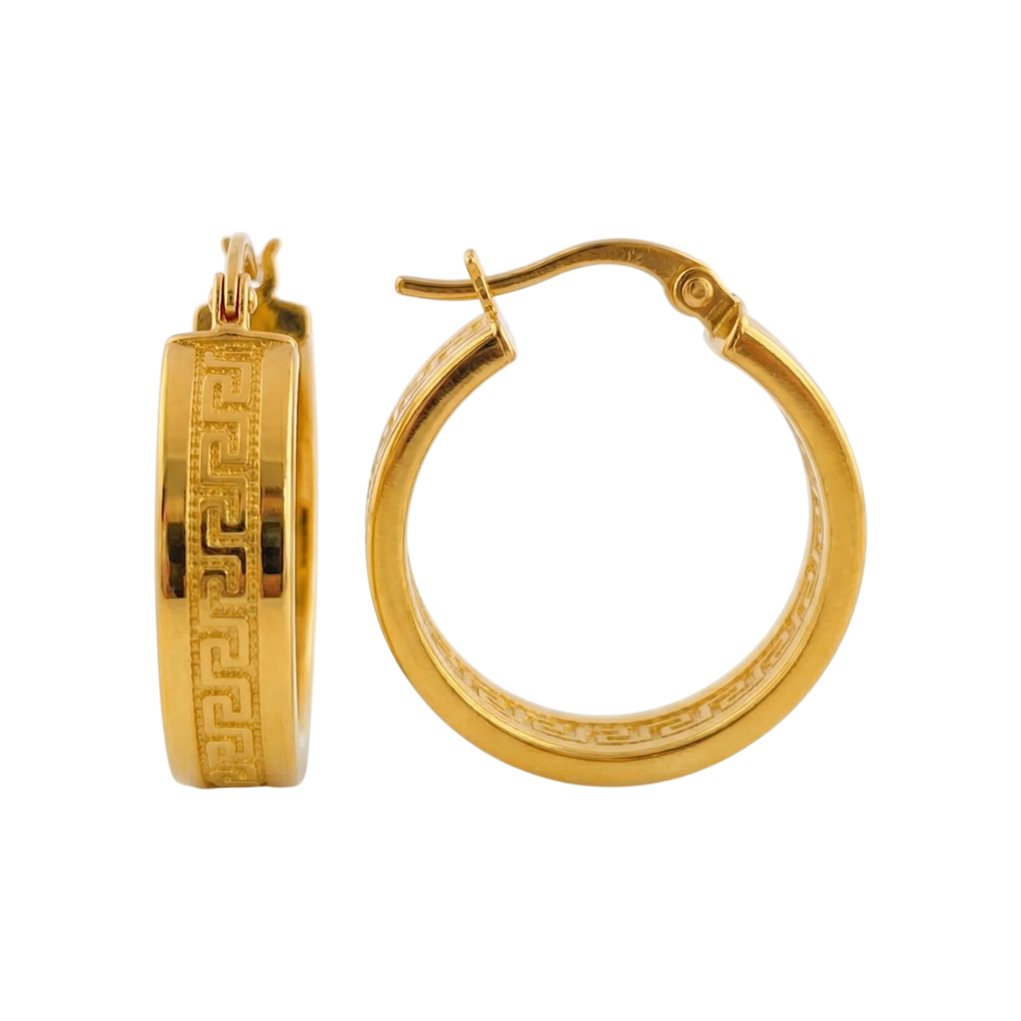 Gold Hoop Earrings