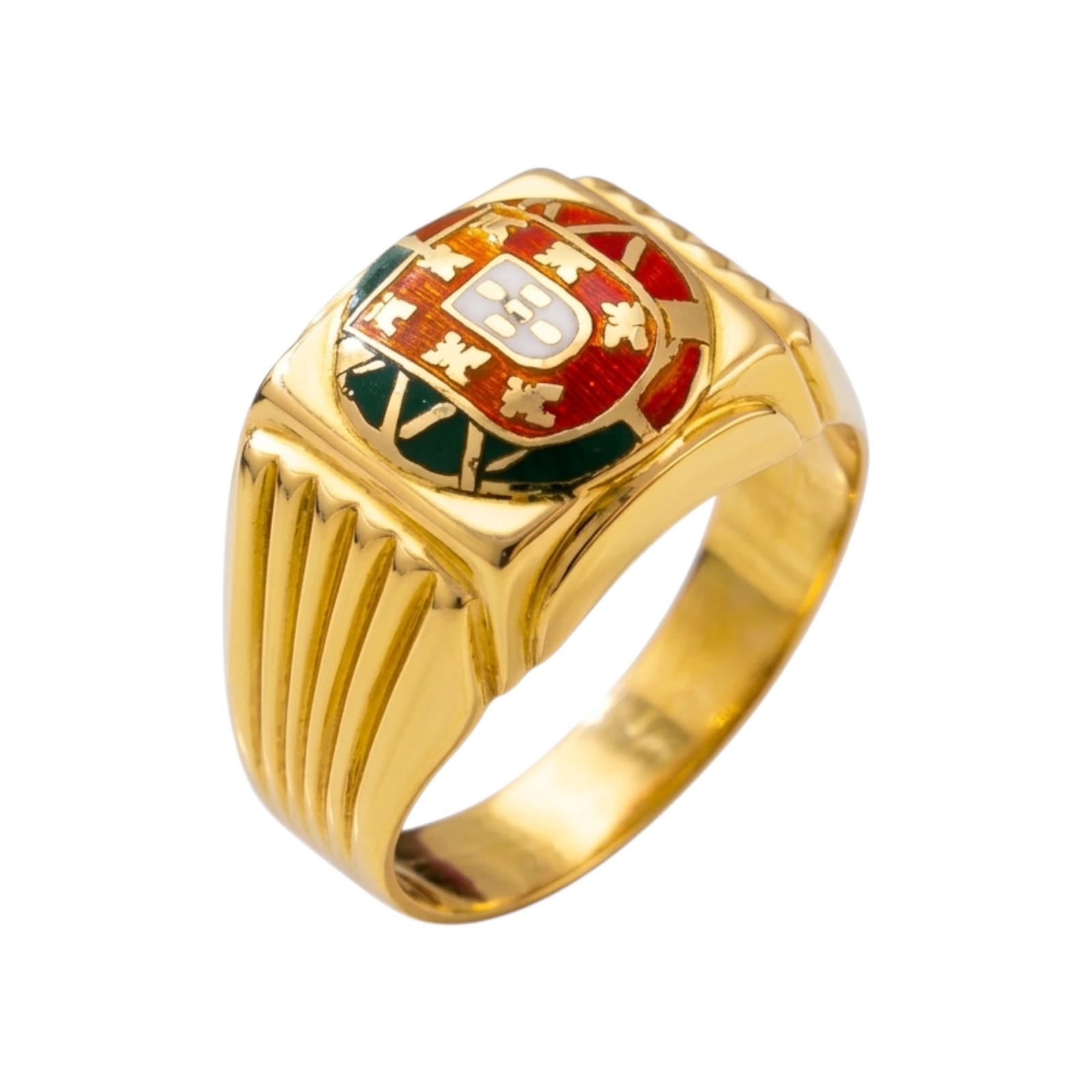 Gold Flag Ring