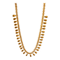 Gold Tears Necklace 