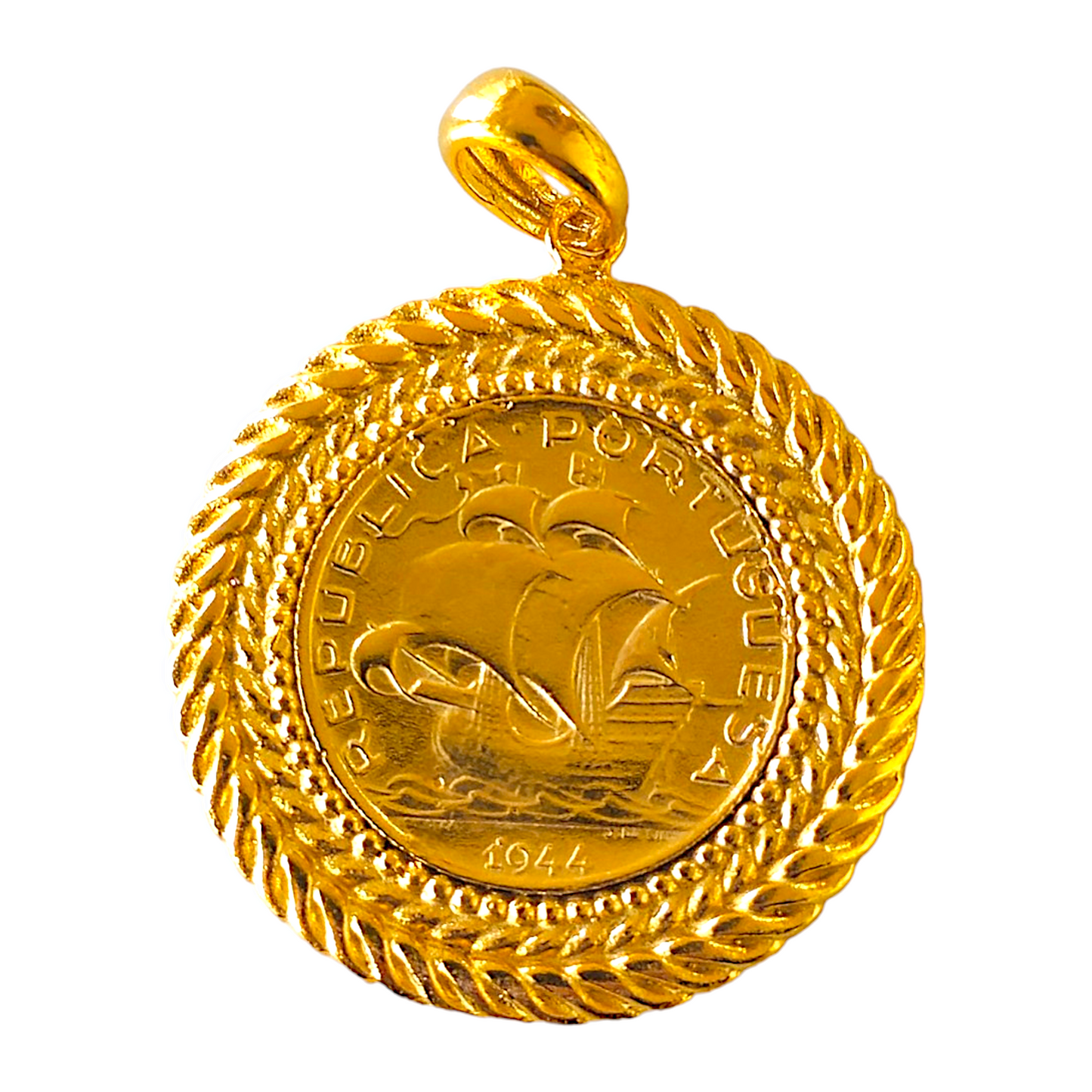 Medalha Libra Prata Dourada