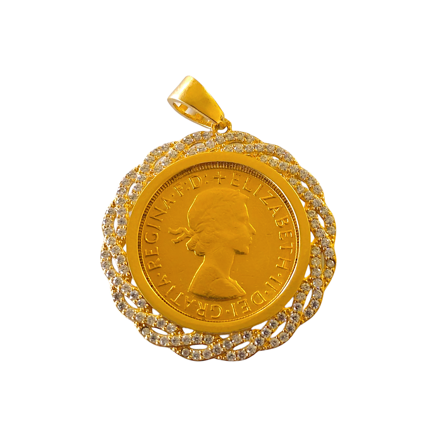 Medalha Meia Libra Ouro