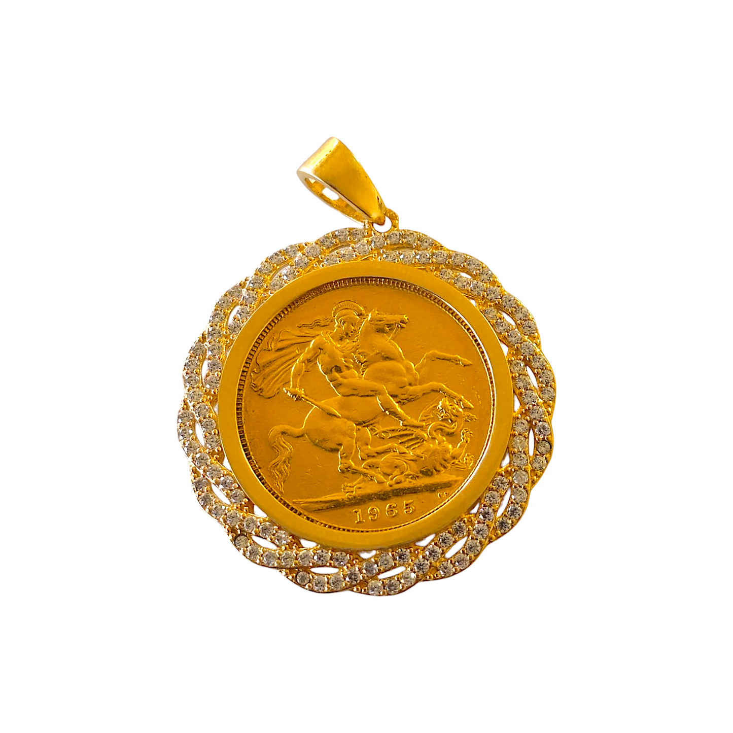 Medalha Meia Libra Ouro