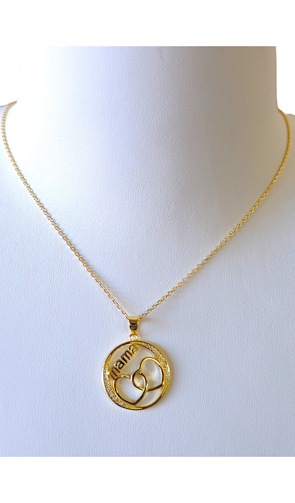 Collier en argent plaqué or