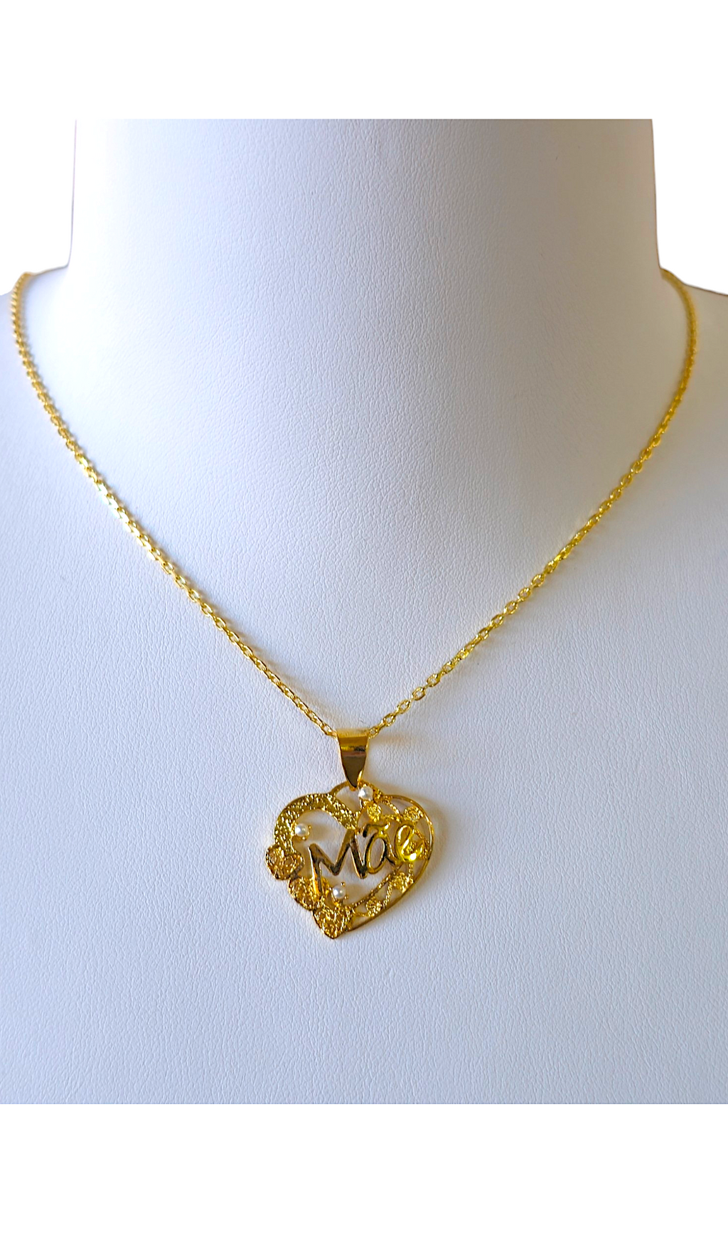 Collier en argent plaqué or