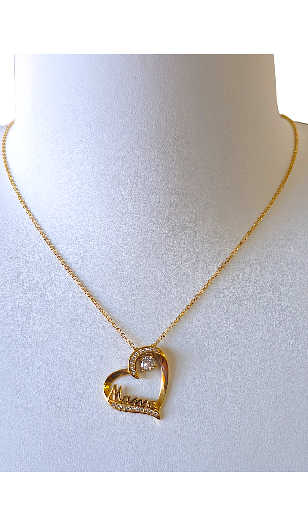 Collier en argent plaqué or