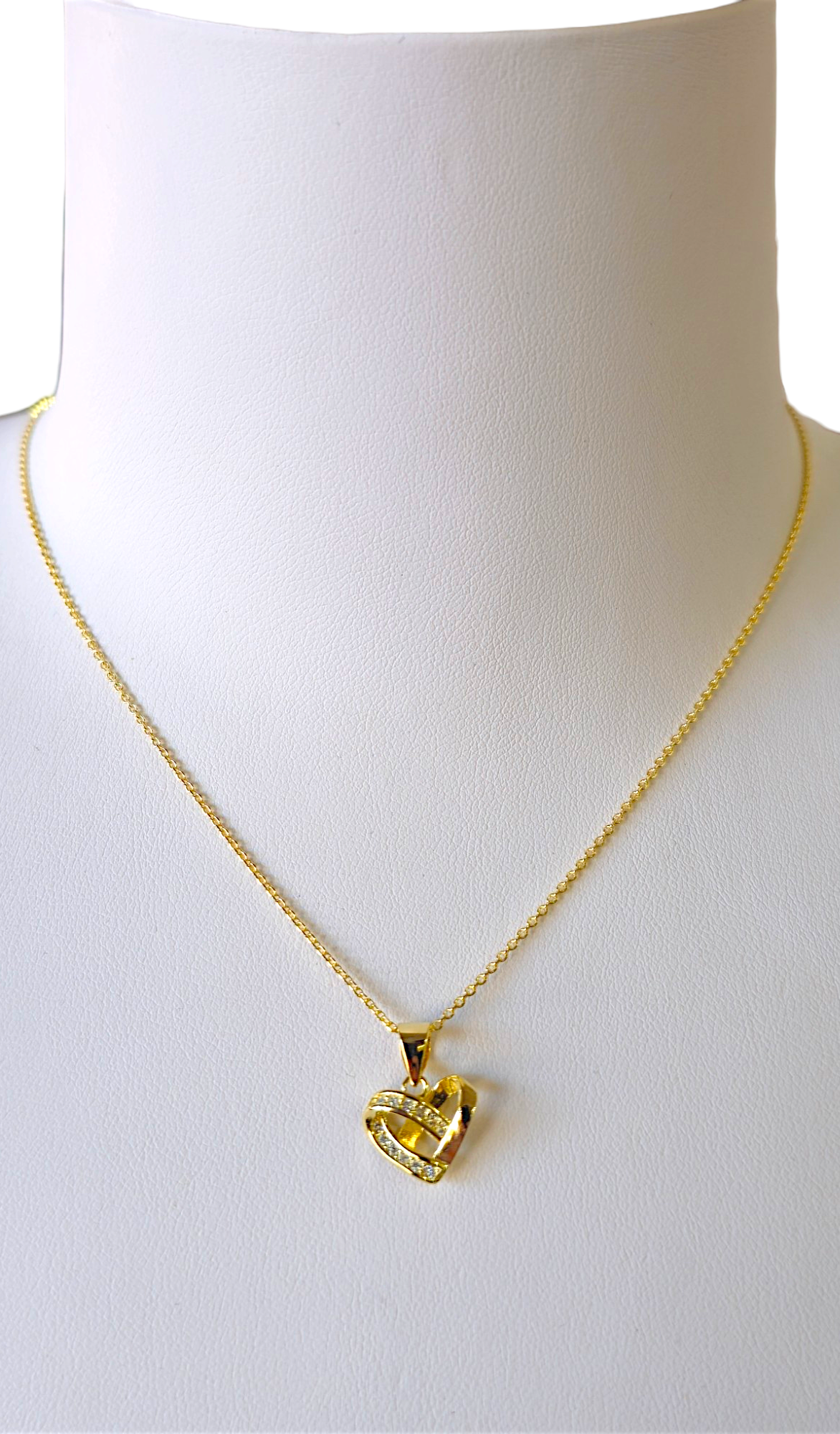 Collier en argent plaqué or