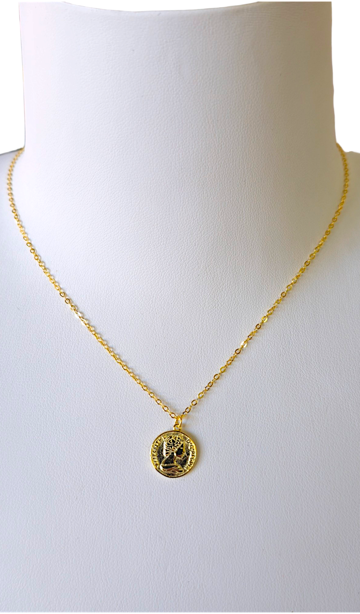 Collier en argent plaqué or