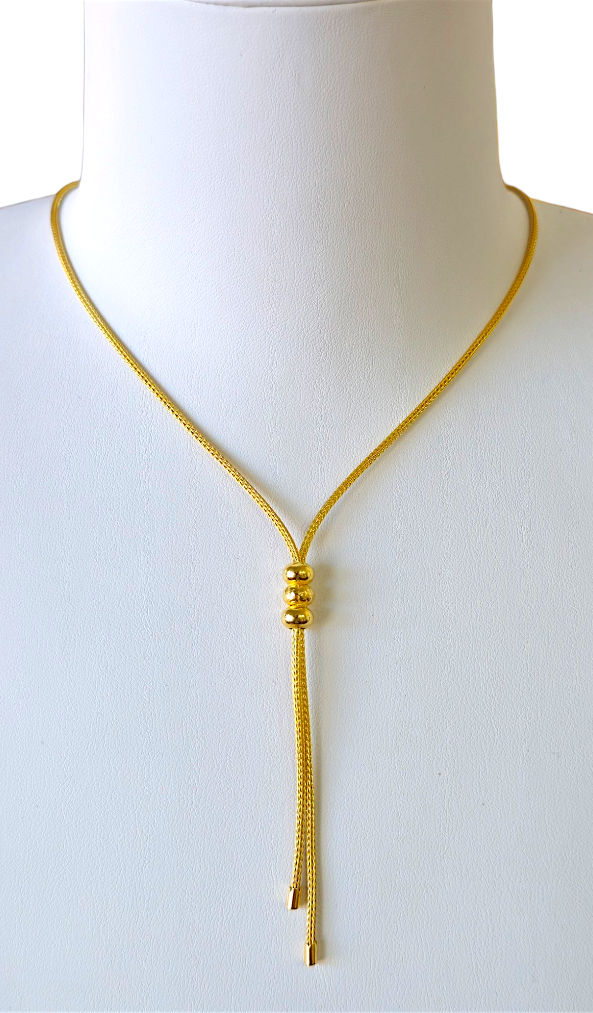 Collier en argent plaqué or