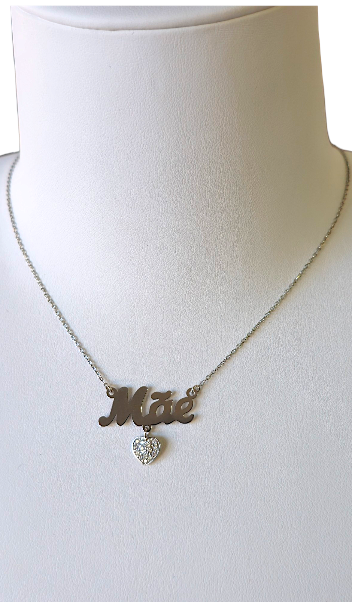 Collier en argent pour la fête des mères