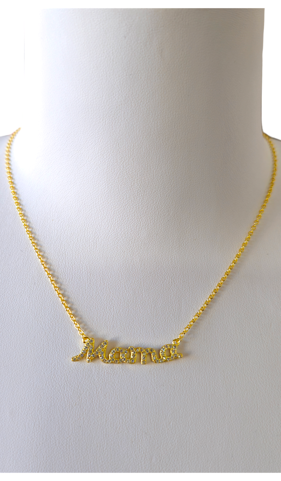 Collier en argent plaqué or