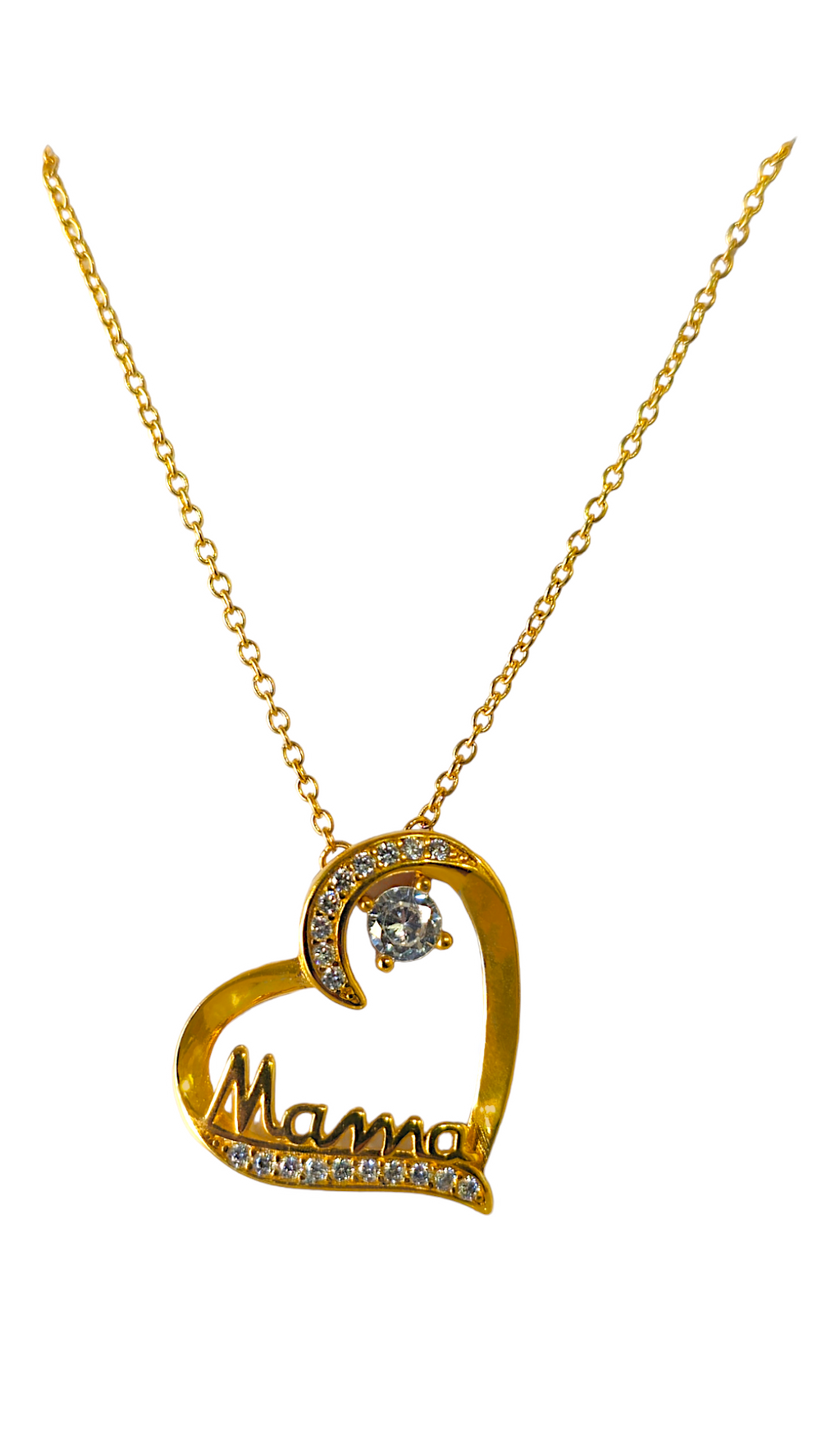 Collier en argent plaqué or