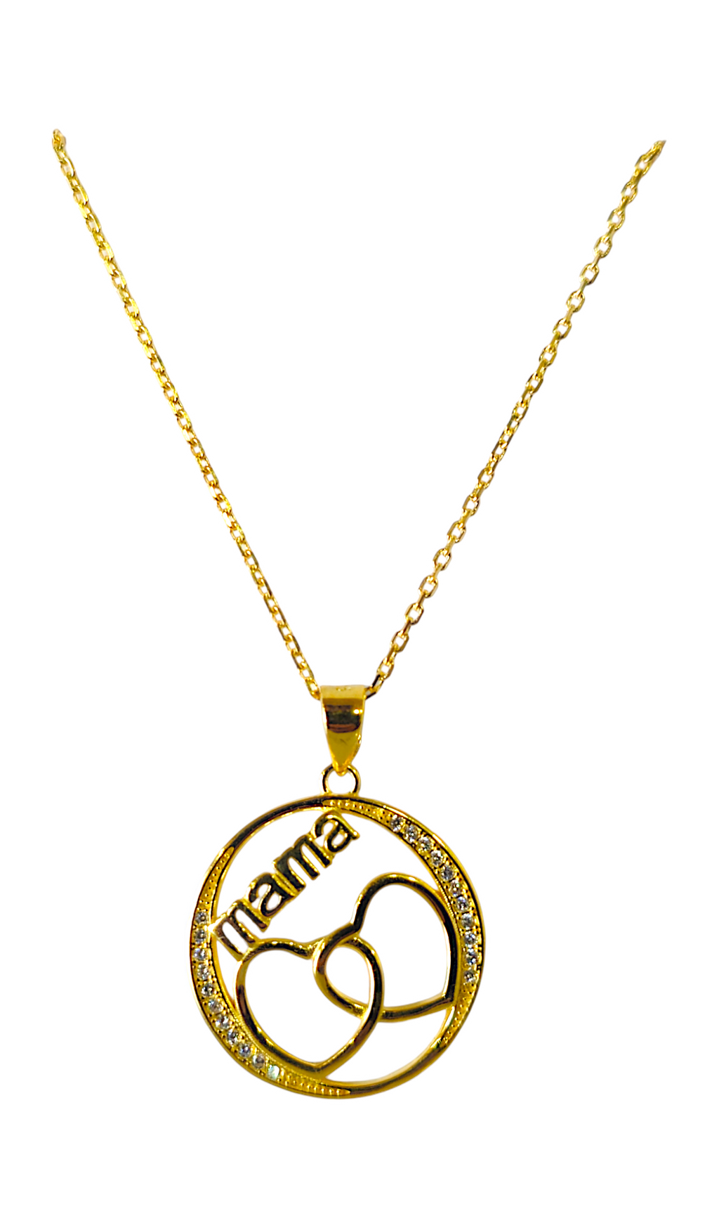 Collier en argent plaqué or