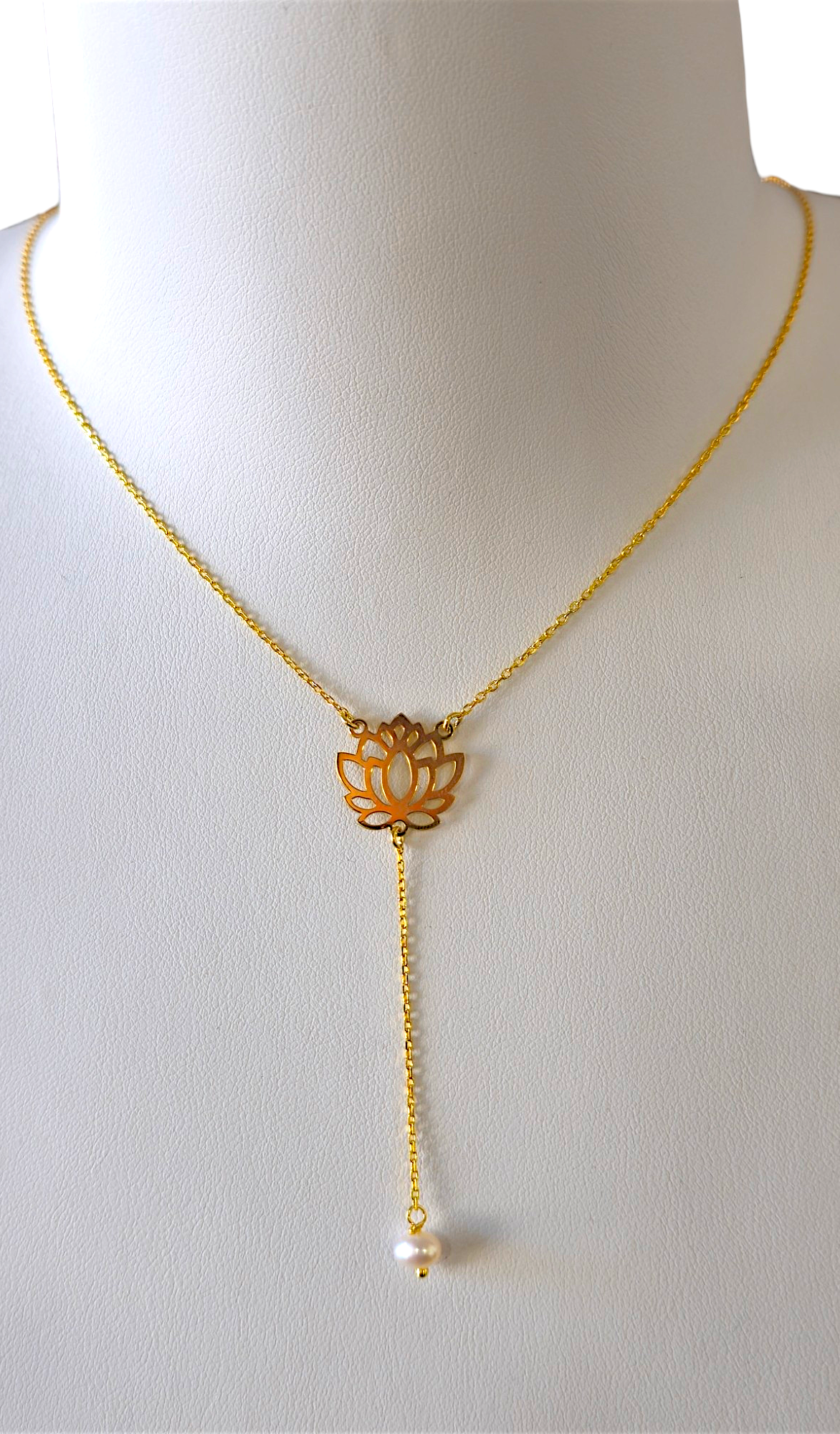 Collier en argent plaqué or