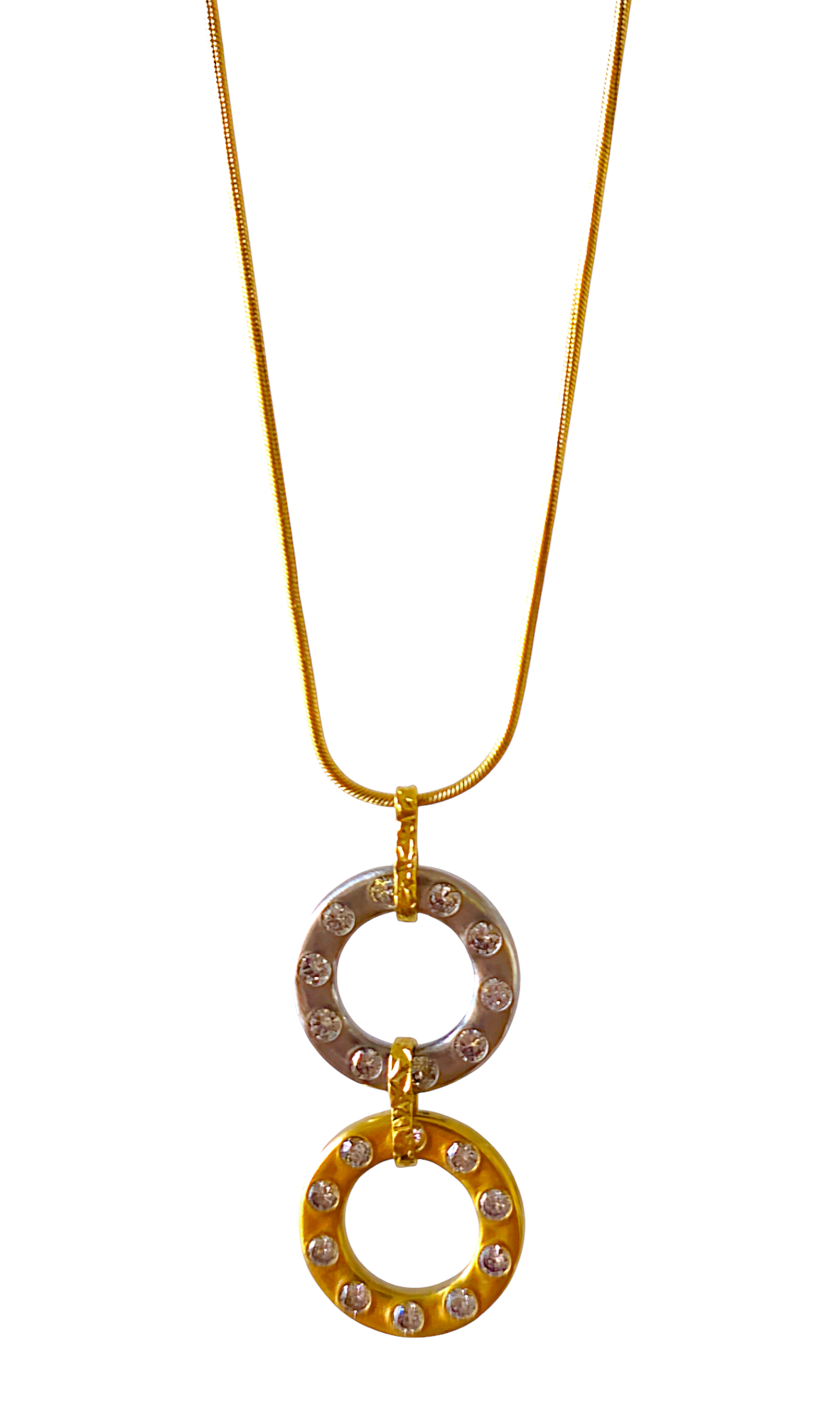 Collier en or avec diamants