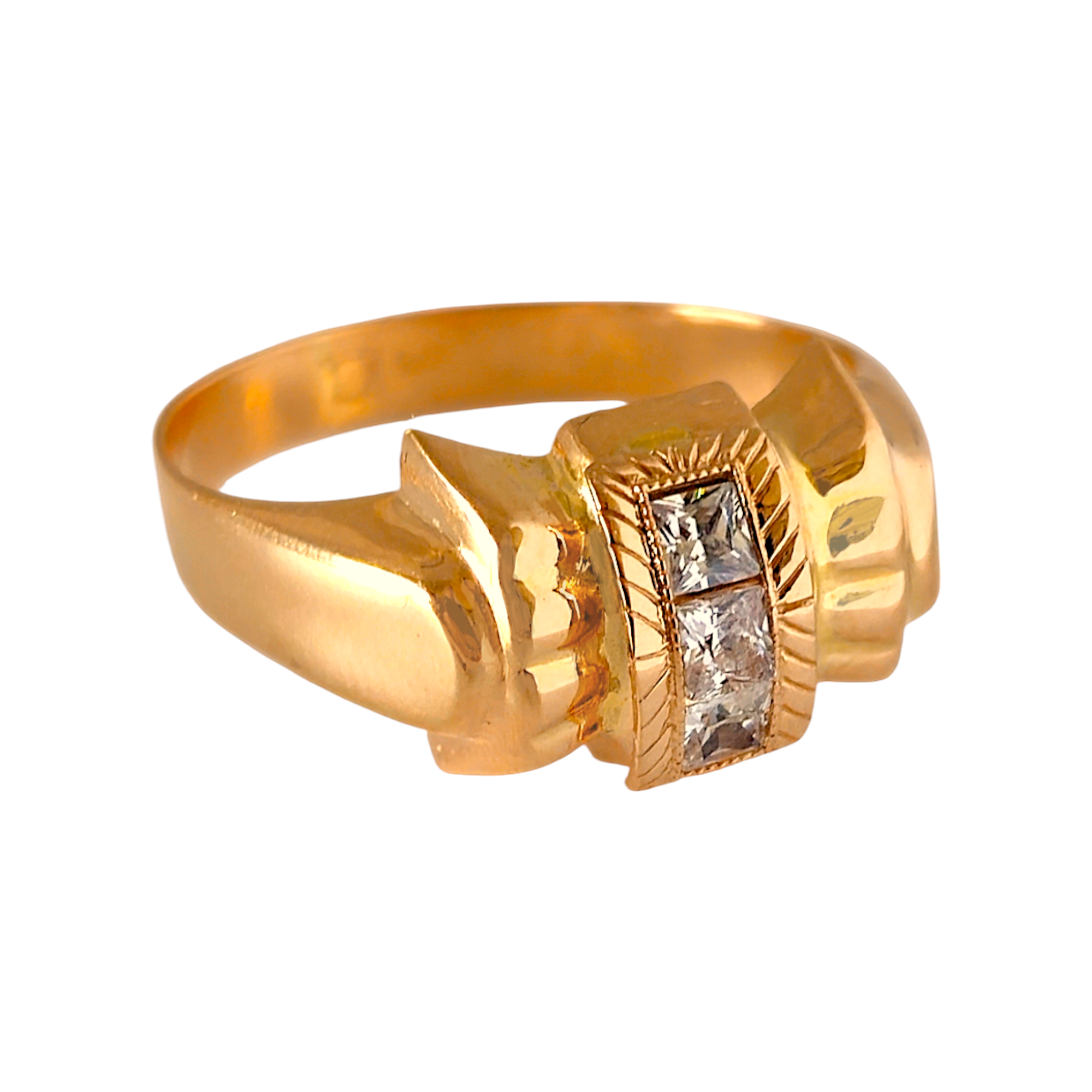 Bague en or 