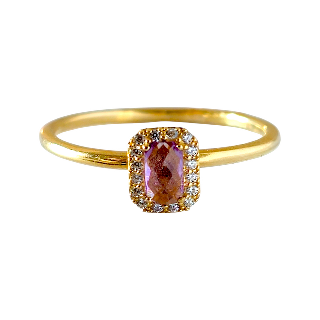 Bague Or Zircone