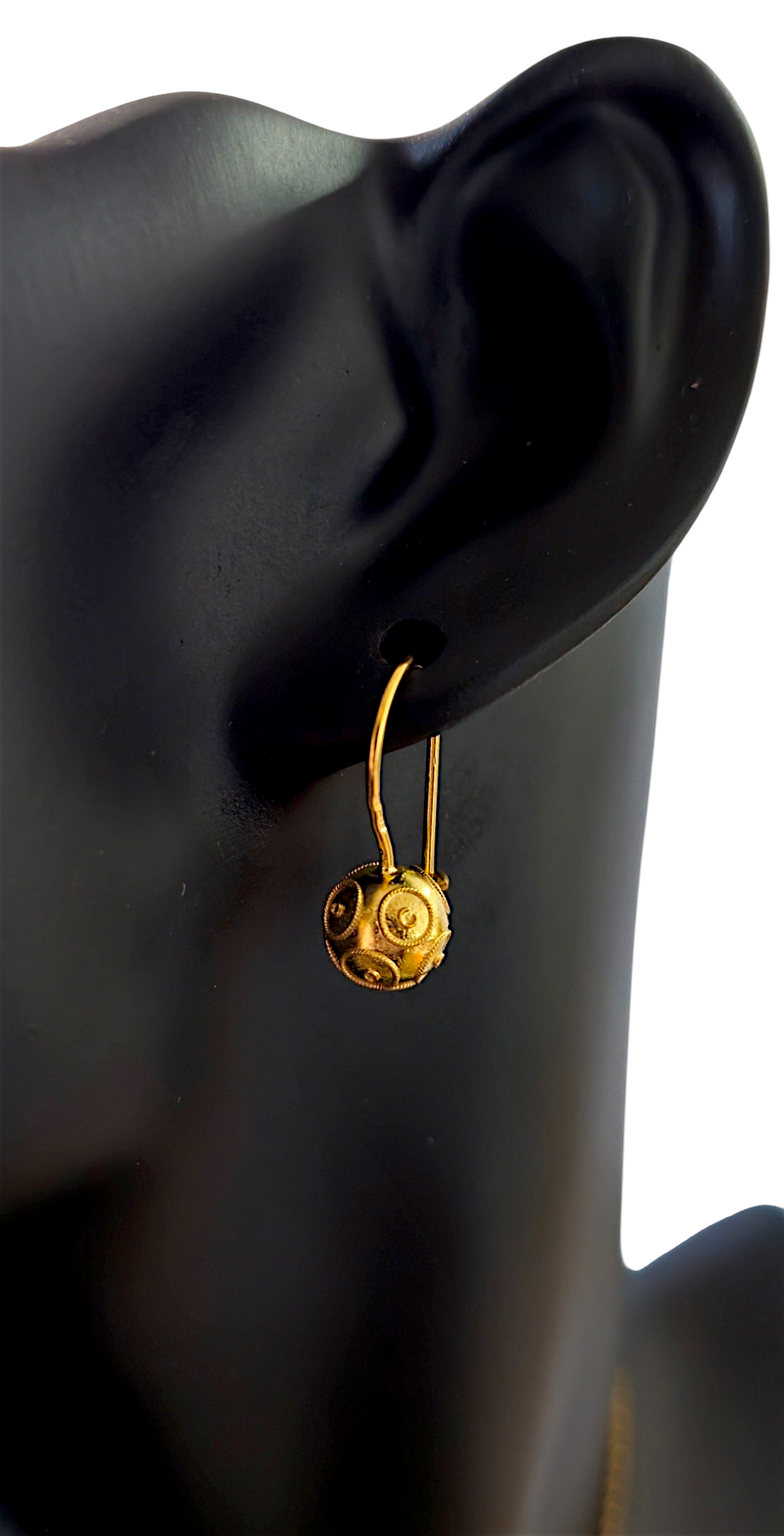 Boucles d'oreilles Viana Ball 8 mm en or