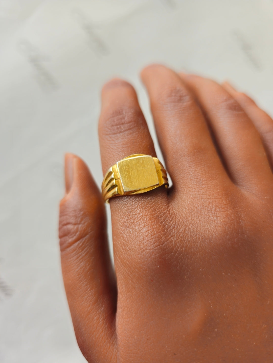 Bague de table en argent