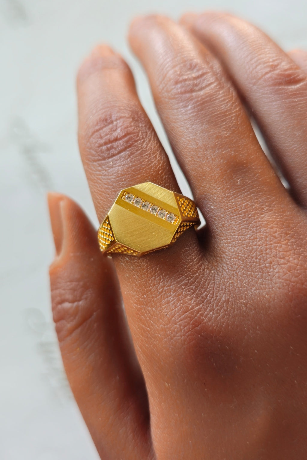Bague en or 