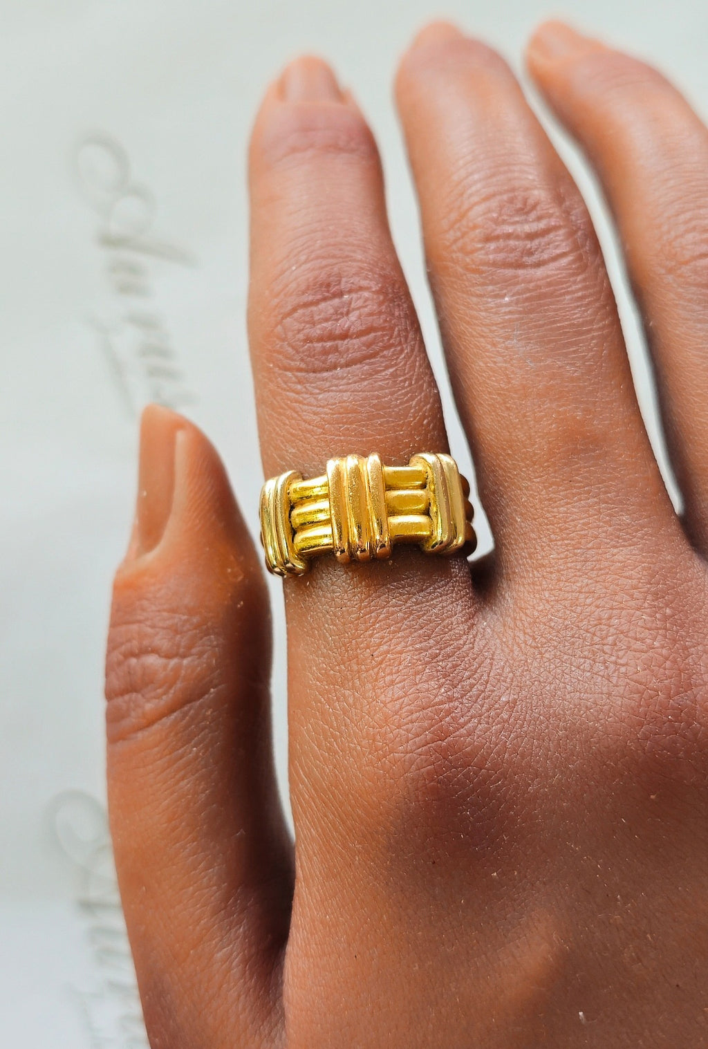 Bague en or 