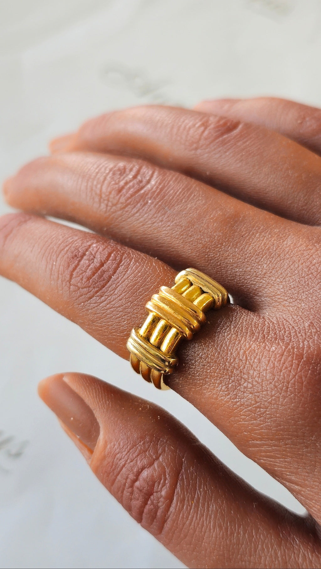Bague en or 