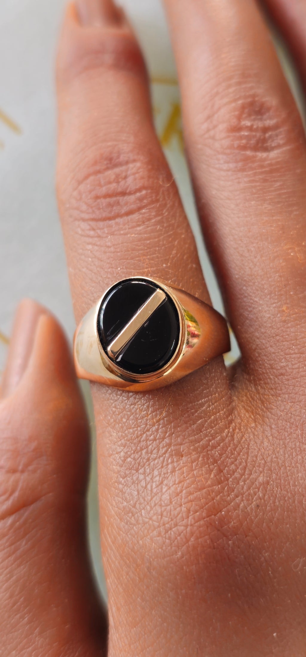 Bague en or 